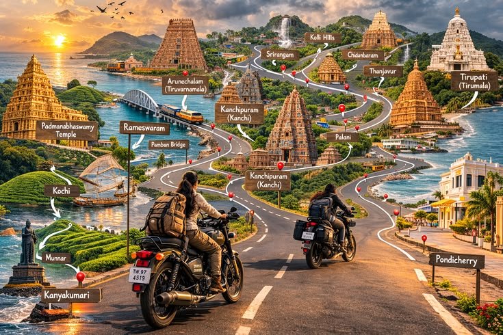 South India Temple and Heritage Odyssey